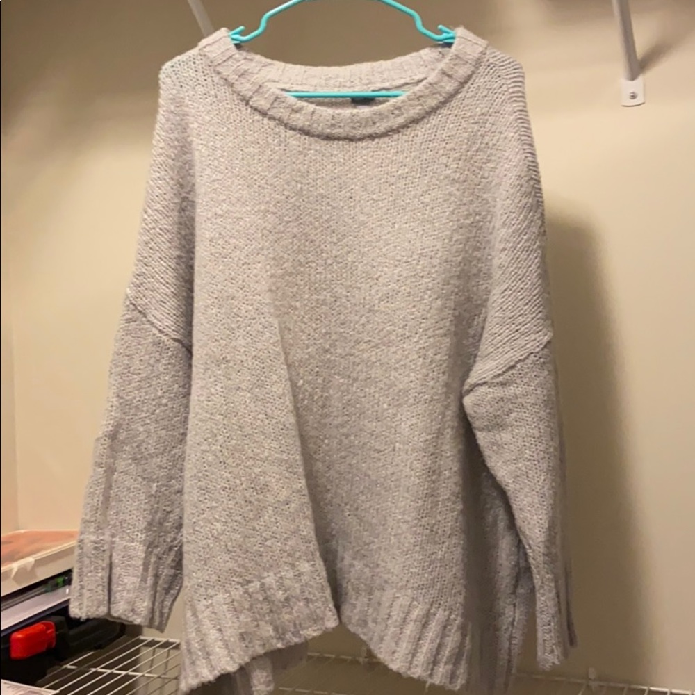 Grey aerie oversized sweater